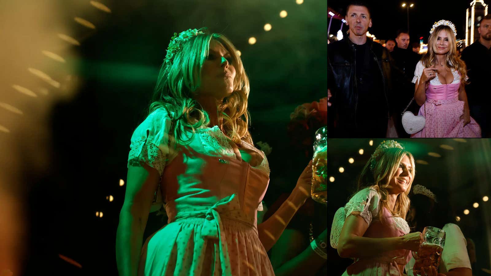 Still Got It: Heidi Klum Was In An Absolute Battle Putting On Her Oktoberfest Outfit, Didn't Stop Her From Dominating The Event