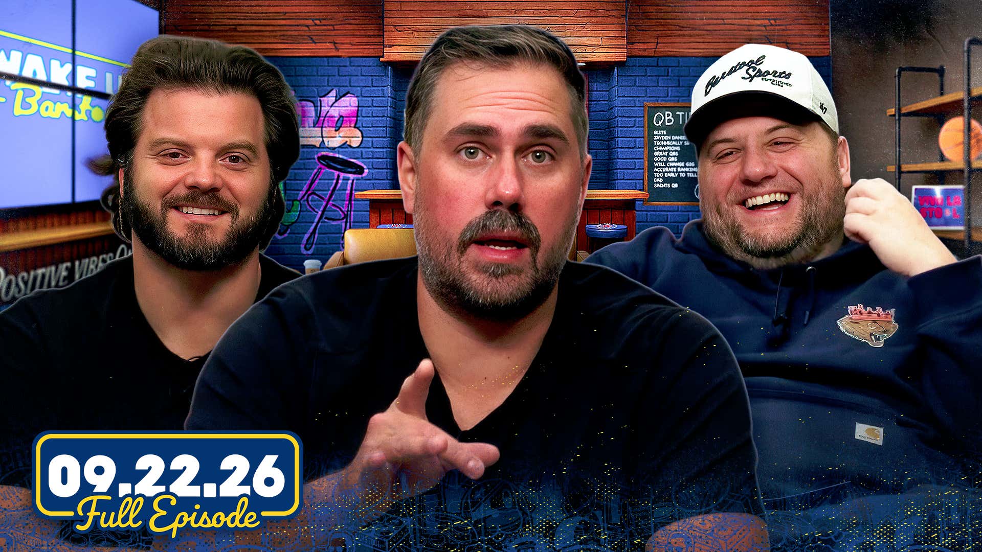 Jaxson Dart Injured in Rams Loss + Big Cat Responds to Caleb Williams Trolls | WUB Full Episode