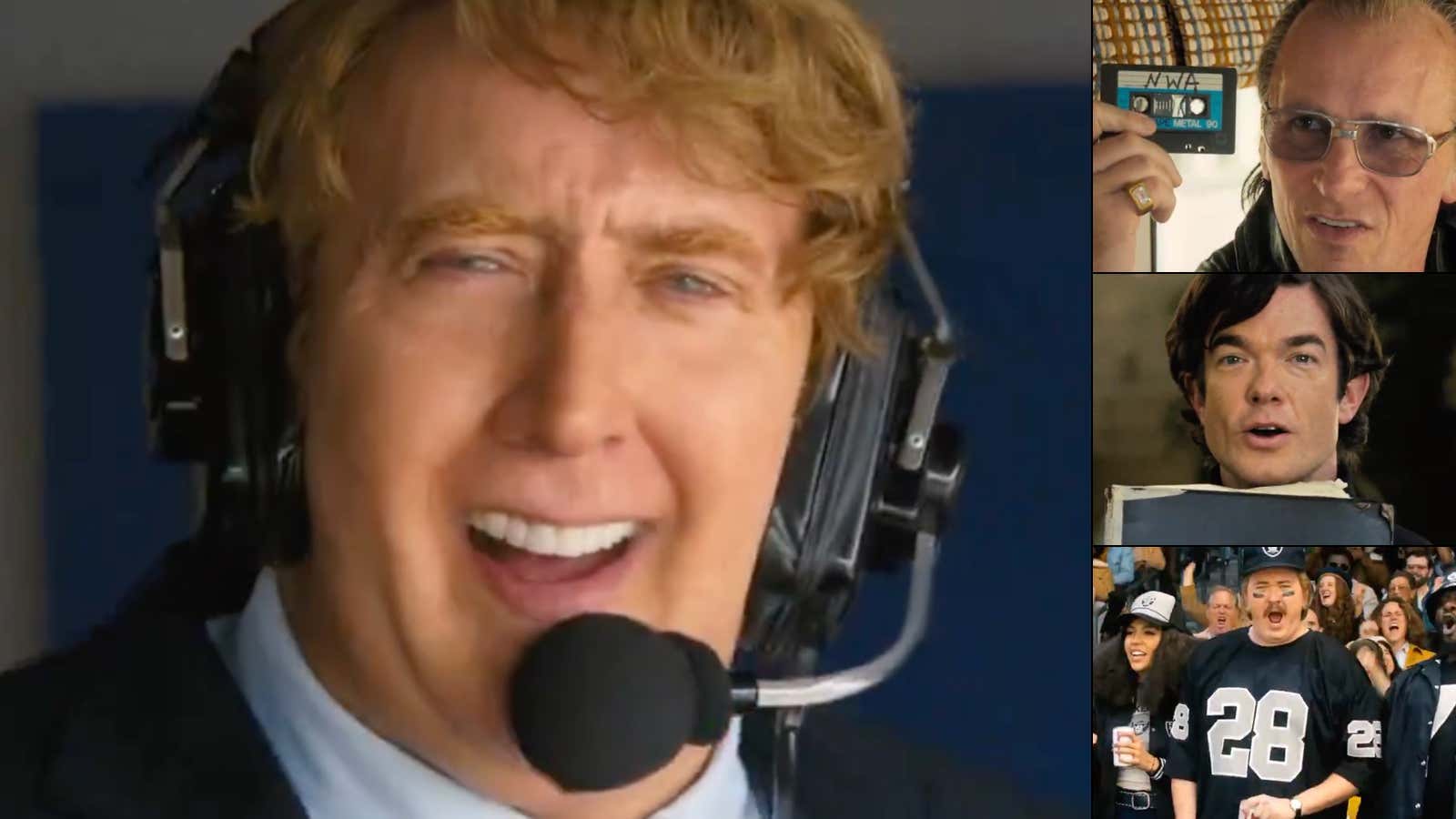 Nic Cage Looks Ethereal As John Madden In The Trailer For 'Madden' And There's NO WAY This Movie Could Be Bad With Christian Bale, John Mulaney, Shane Gillis, & Marshawn Lynch in The Mix Too
