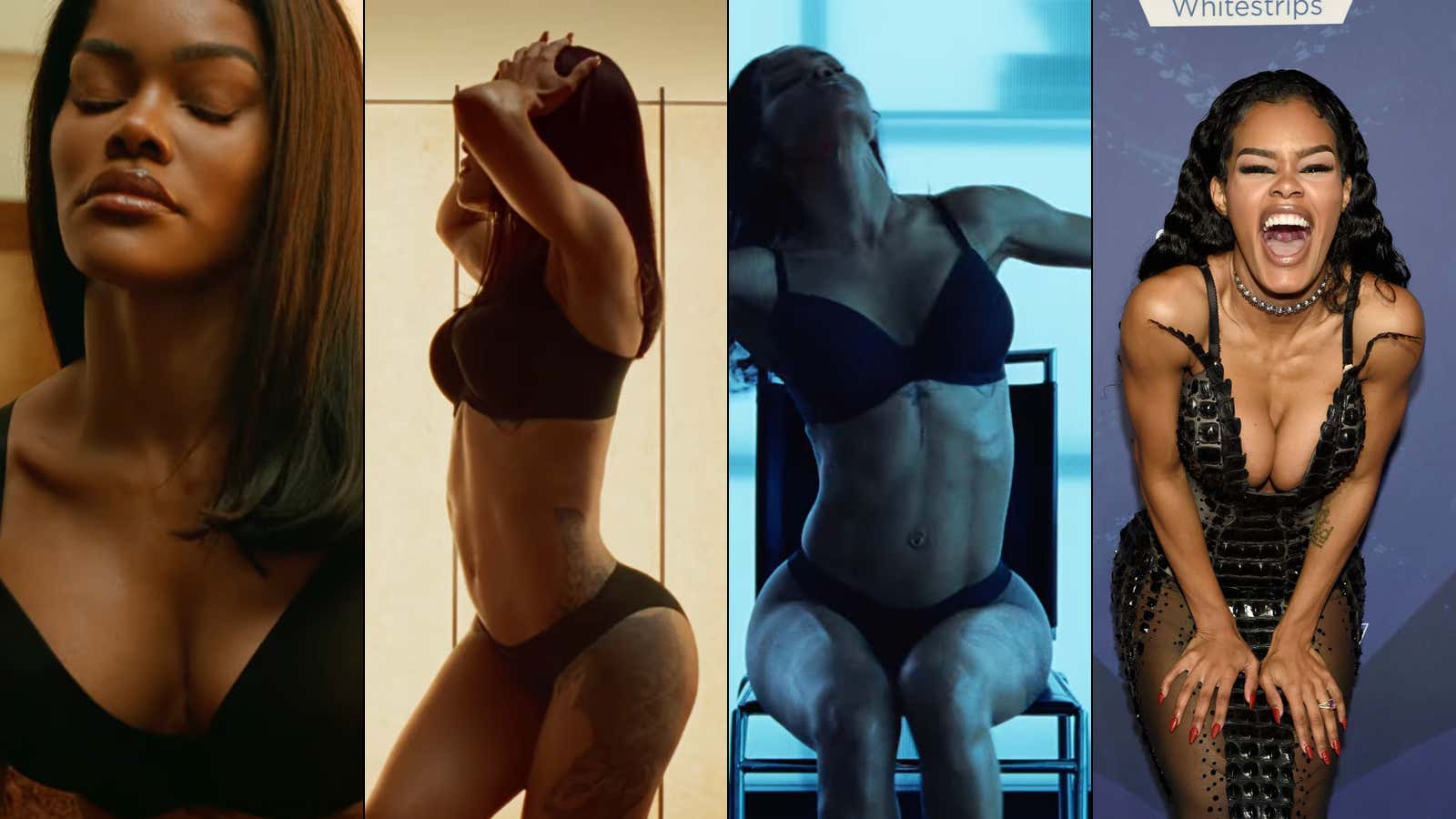 WATCH: Teyana Taylor Twerks Around In Her Underwear To Announce She's Joining Tate McRae, Dakota Johnson, & Sadie Sink On Team Calvin Klein. THE GOOD JEANS WAR OF 2026 HAS BEGUN!