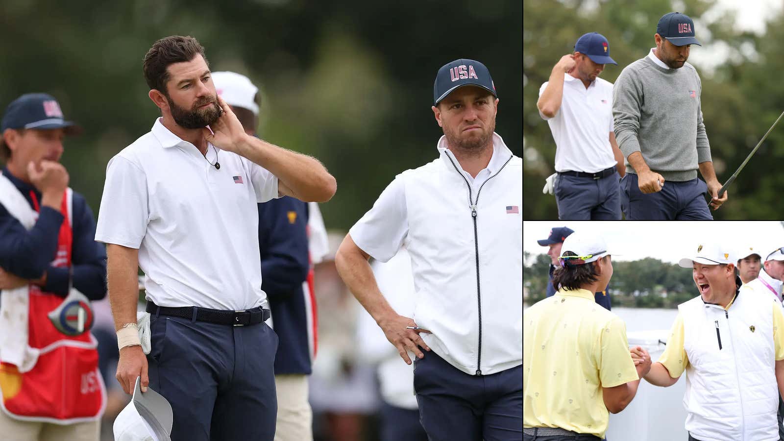 Disaster: The US Presidents Cup Team Embarrassed Itself Today By Getting Swept And Now Goes Into The Weekend Trailing 7-3