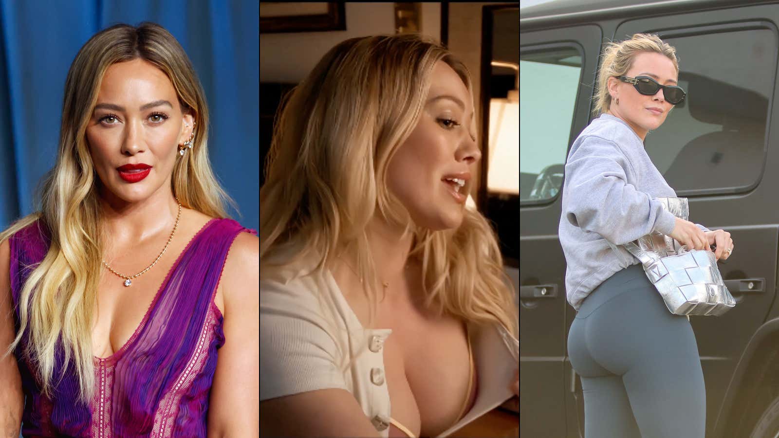 Hilary Duff Chugging Beers & Getting Iced While Absolutely GLOWING On A Sold Out Concert Tour Deserves A Closer Look For Her 39th Birthday Today. SALUTE HER SHORTS!