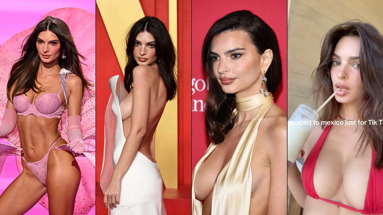 UPDATE: Emily Ratajkowski Reinvented The Sideboob Wheel For The VMA Red Carpet And Her Outfit ALSO Deserves A Moment Of Your Time