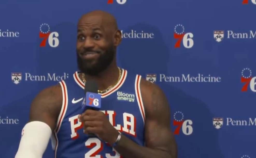 "I Didn't Leave My Family To Lose In The 2nd Round" -- Get Ready To LeBron To Carry The Sixers To The NBA Finals This Year