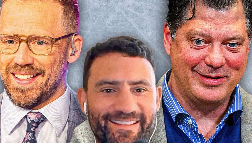 Mnnesota Wild GM Bill Guerin And TNT"s Liam McHugh Roast Biz On Spittin' Chiclets