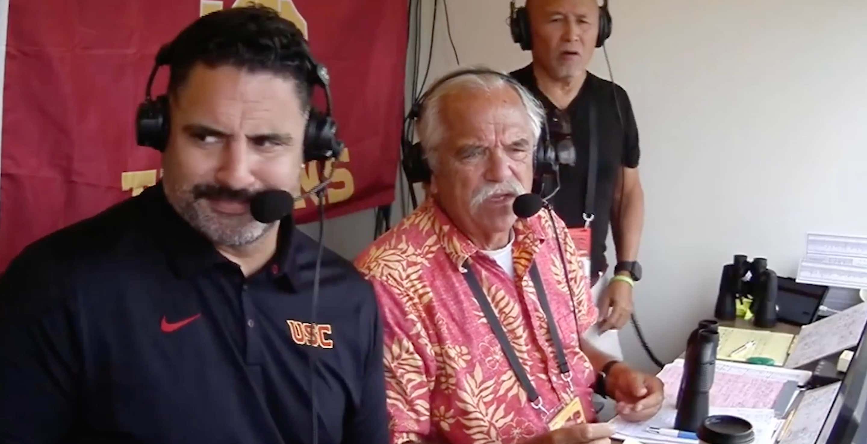 The USC Radio Call of the Hit on Dante Moore Takes Homerism to a Dangerous Level