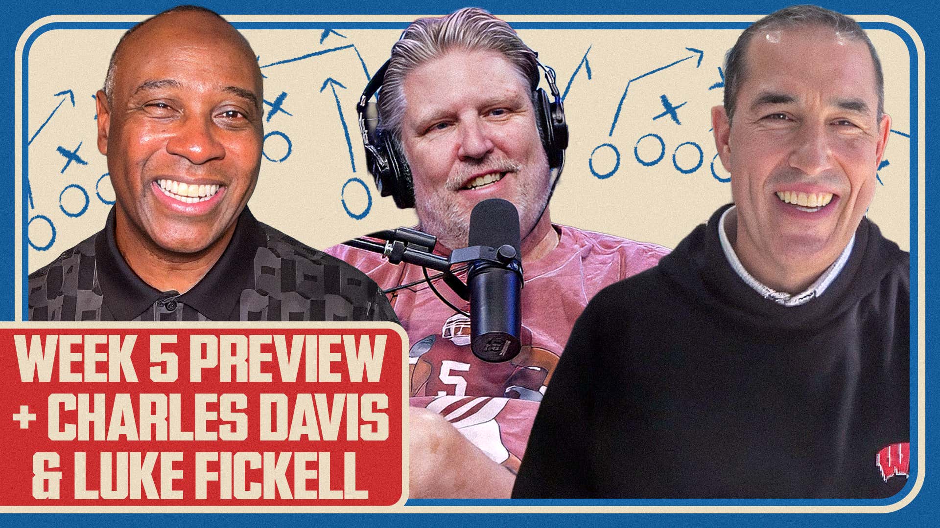 Week 5 Preview + 1 on 1 with Charles Davis and Luke Fickell | The BFW Show 9.30.26