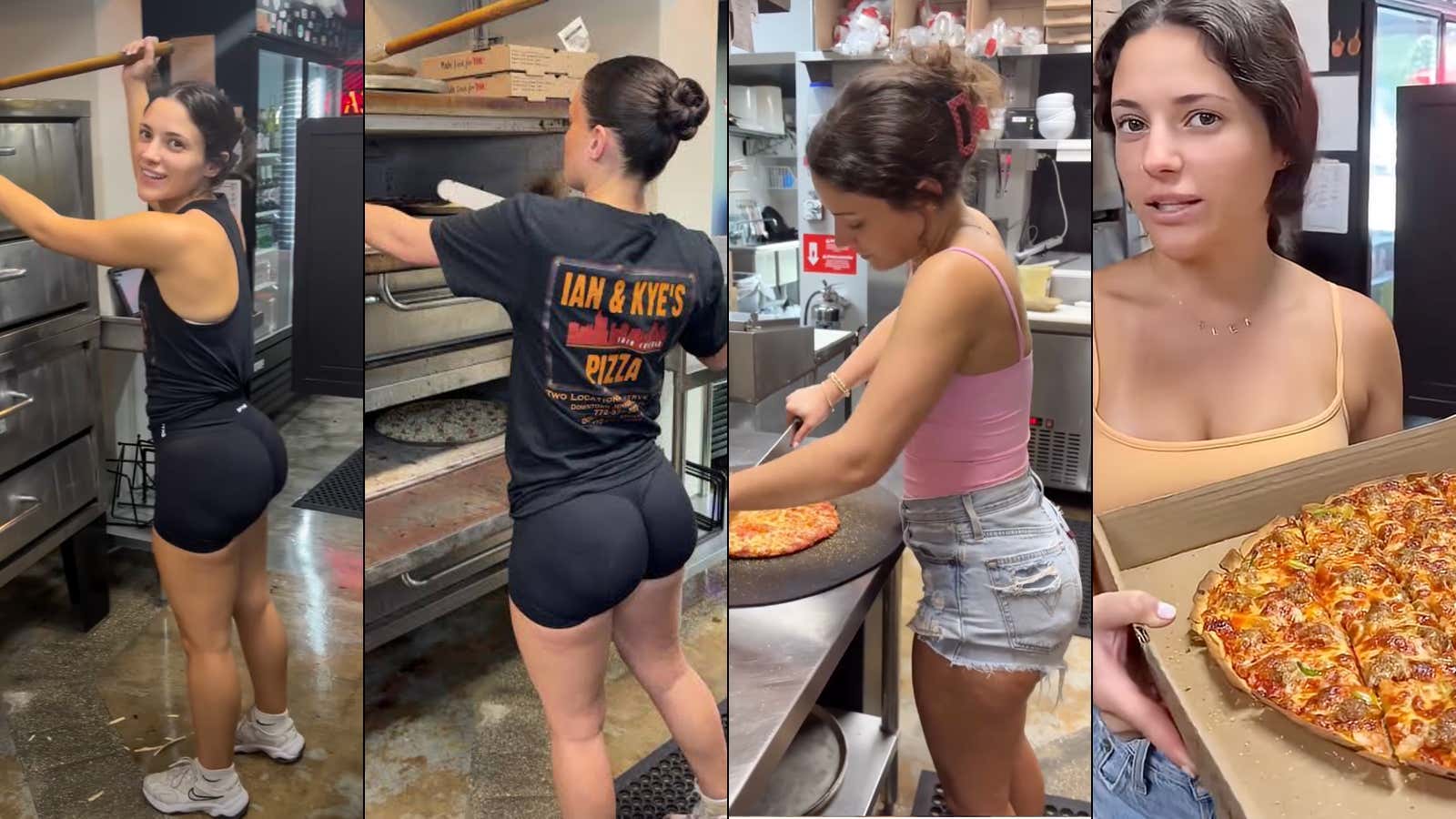 The Viral "Thin Is In" Pizza Girl Revealed Her Instagram Profile AND Her Restaurant Has Politely Asked Dave Portnoy To Come Review Their Pie Now That They Have 600,000 IG Followers Themselves