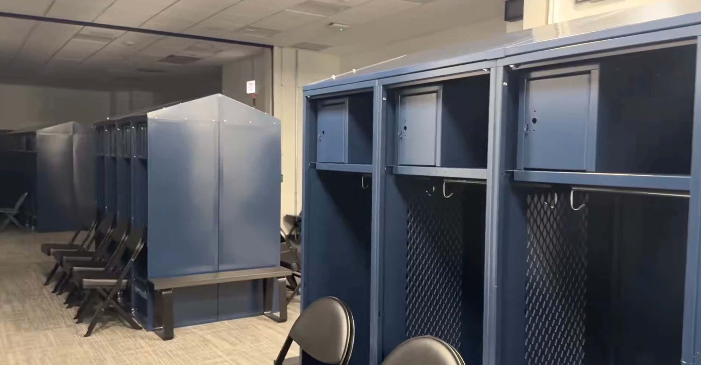 Northwestern's Away Locker Room Inside Their Brand New $875M Stadium is a Thing of Beauty