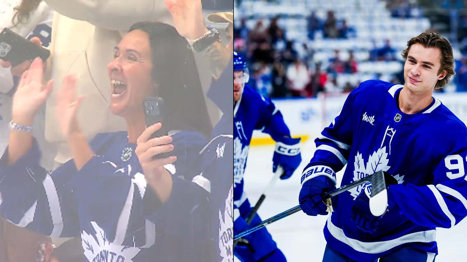 "What The Hell, My Son Is In The NHL" -- Gavin McKenna's Mom Is Still Nothing But A Hockey Mom At Heart