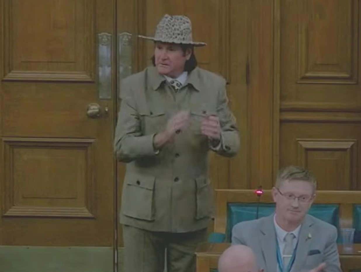 Check Out This British Politician Who "Blew His Arse Out" at His Opponent in The Middle of a Meeting