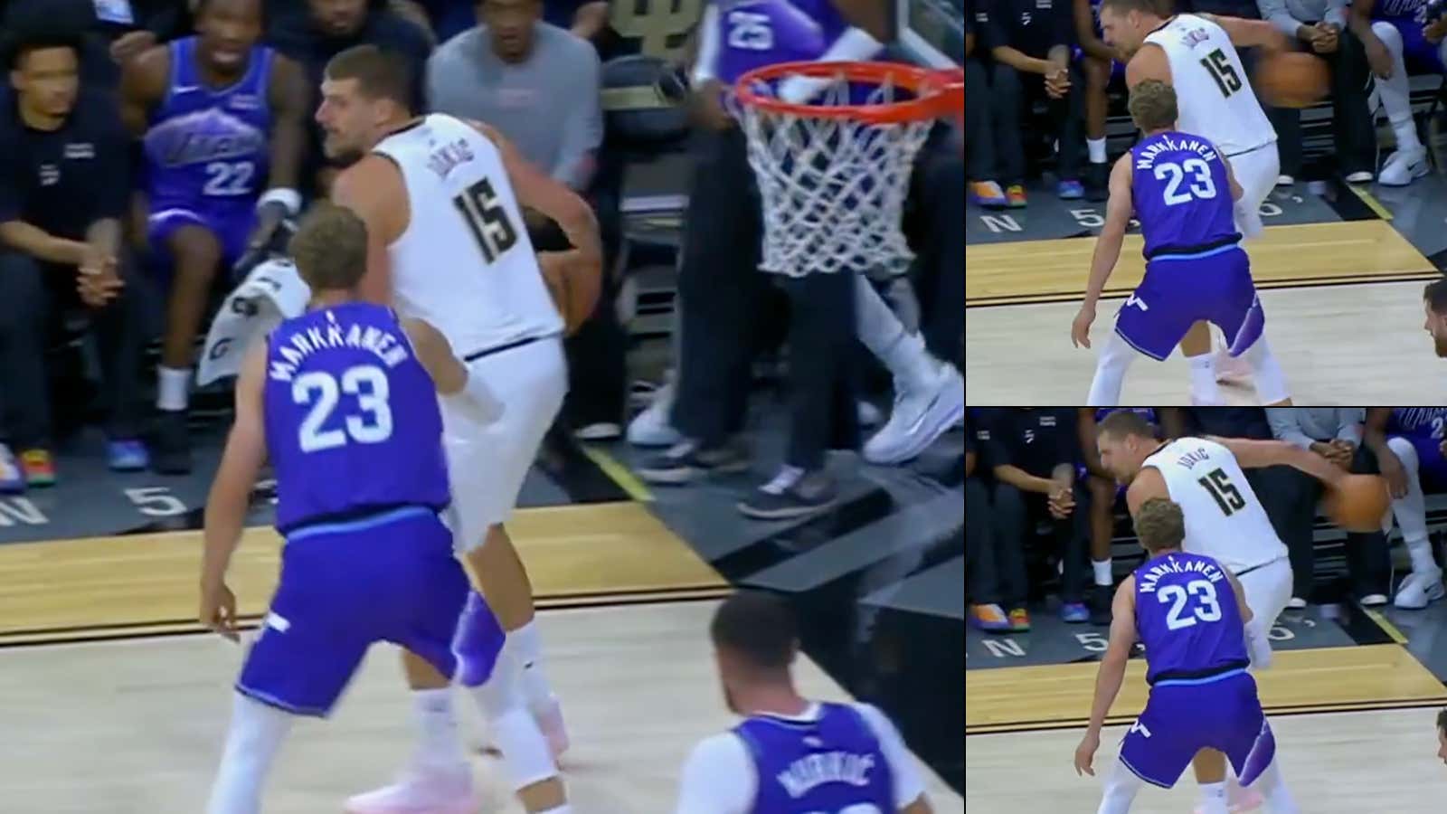 Nikola Jokic Looks Ready For The NBA Season After Throwing One Of The Most Insane Passes You'll Ever See