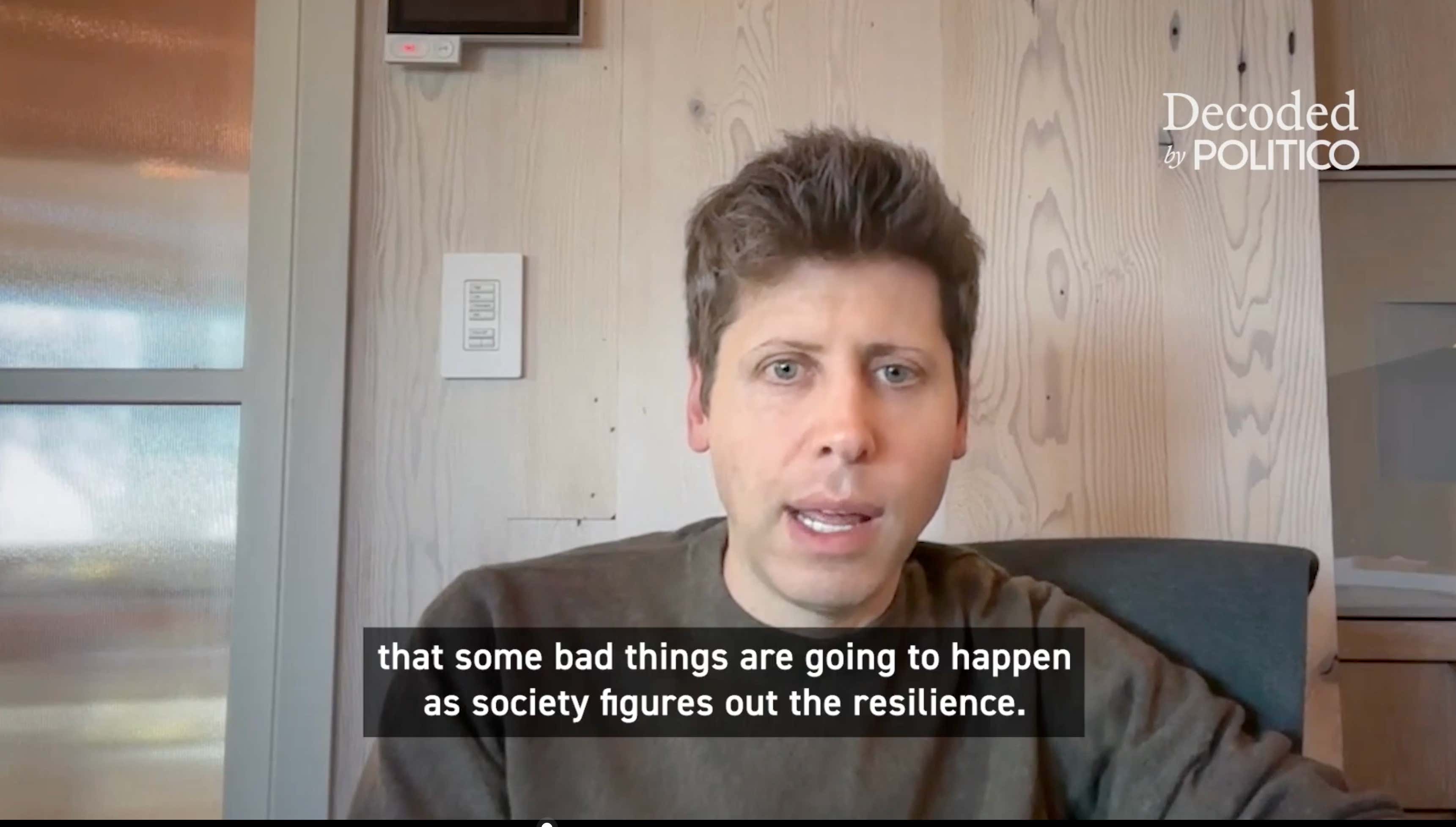 ChatGPT CEO Sam Altman Says the World Should Just Accept "Some Bad Things Will Happen Due To AI" Because Its Just Part Of The Tradeoff
