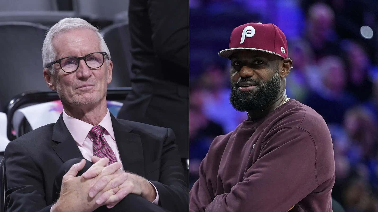 "He Ain't Been Late So Stop The Lies!" - You Have To Respect Well Known Knicks Fan Mike Breen For Doing His Part To Try And Fracture The Sixers From Within