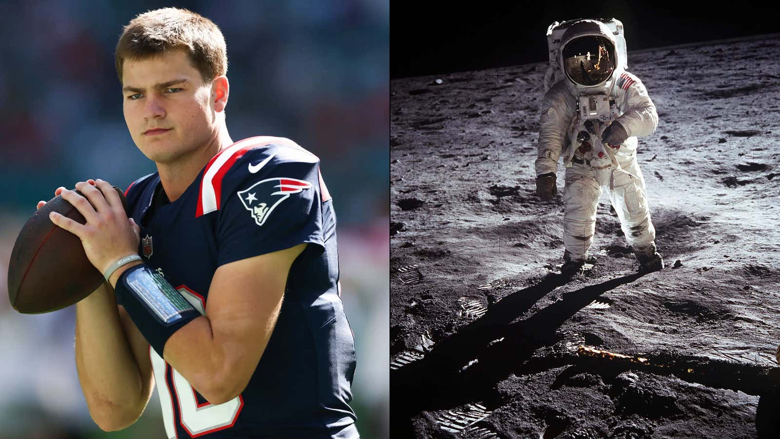 Drake Maye Opened The Moon Landing Conspiracy Can Of Worms And I'm Here To Help