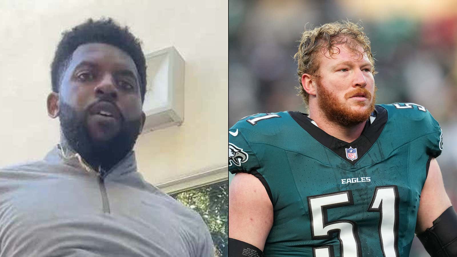 Emmanuel Acho's Reaction Video To The Cam Jurgens Trade Got Community Noted Because It Was Maybe The Fakest "Reaction" You'll Ever See