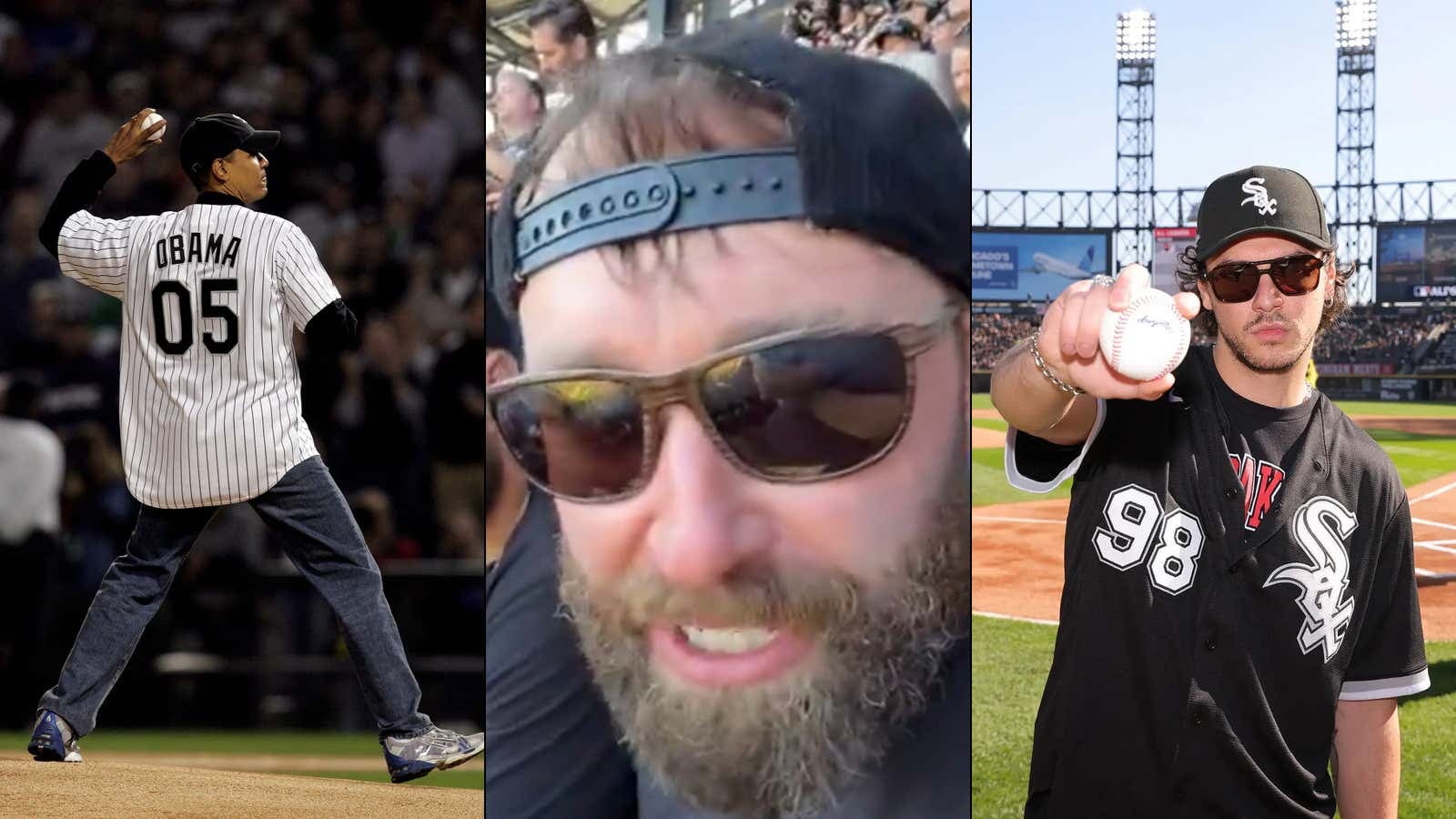 Turns Out President Barack Obama Did NOT Throw Out The First Pitch At The White Sox Playoff Game Today, Contrary To The Report From White Sox Dave