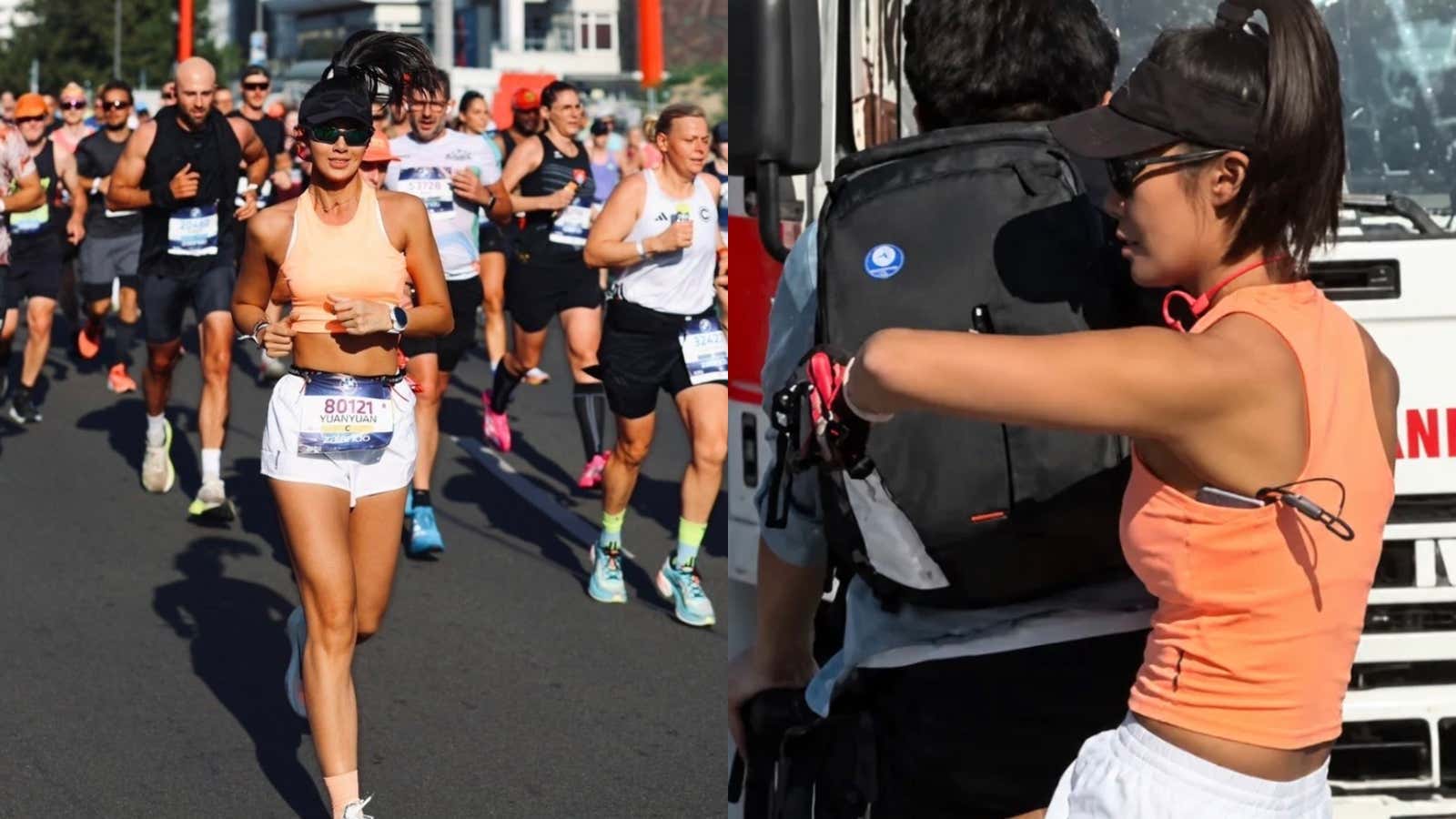 Worst Cheater Ever – Fitness Influencer Busted For Hopping on Back of Bicycle Mid-Marathon (And Still Barely Broke 5 Hours)