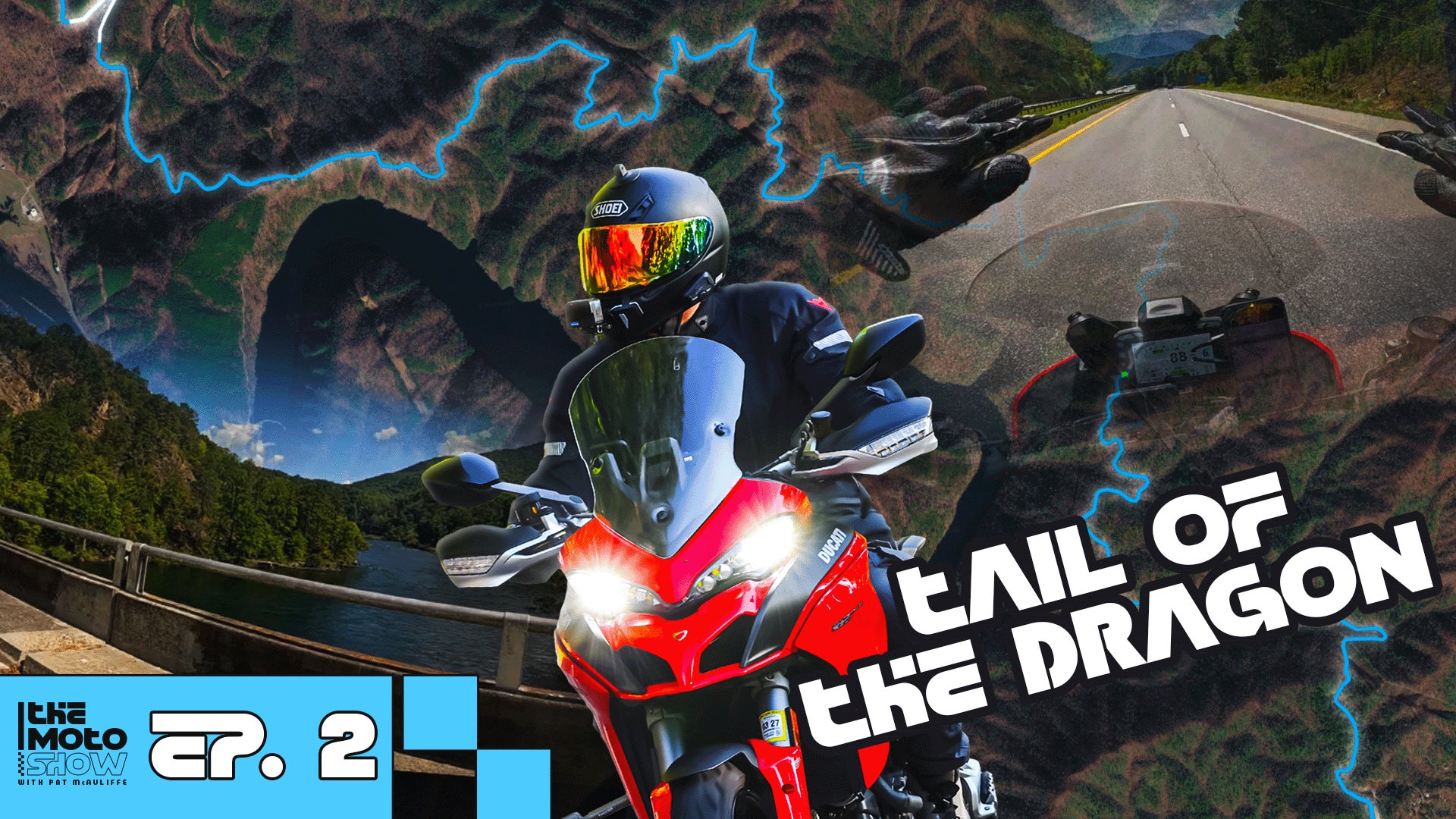 Riding Tennessee's Most Dangerous Road - The Tail Of The Dragon | The Moto Show Ep. 2