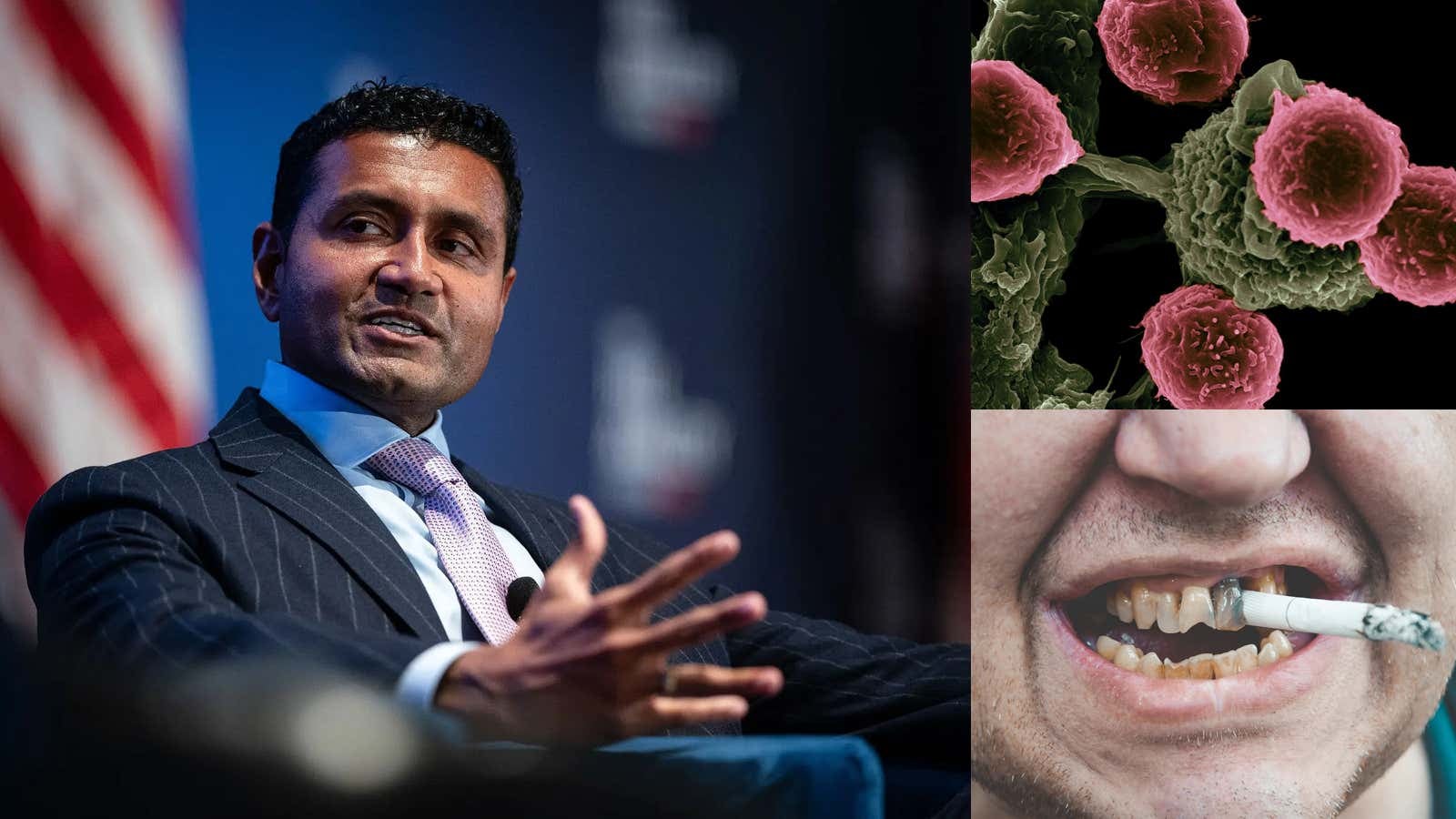 A.I. Billionaire, Shyam Sankar Says A.I. Researches Have Started Smoking Because They're So Confident A.I. Will Cure Cancer