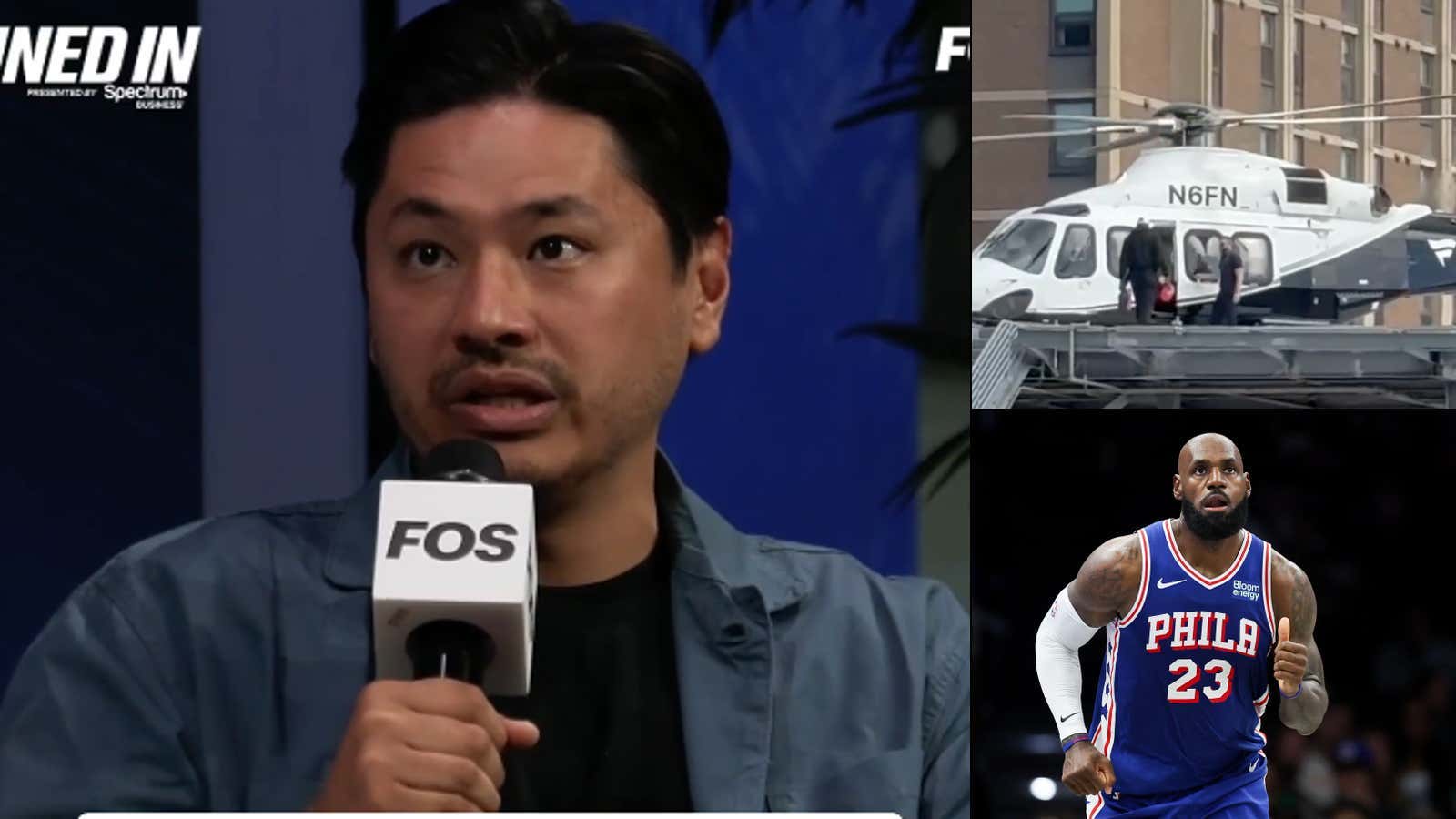 Pablo Torre Has His Next Target, And It's LeBron James And His Fanatics Helicopter