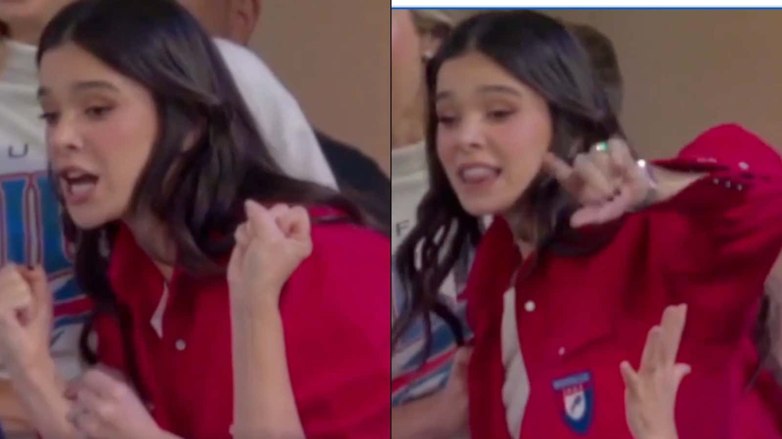 'Go Josh! Let's Fucking Go!' - Haillee Steinfeld Losing Her Mind During Last Night's Insane Game Is Why She's The Official Queen Of Buffalo