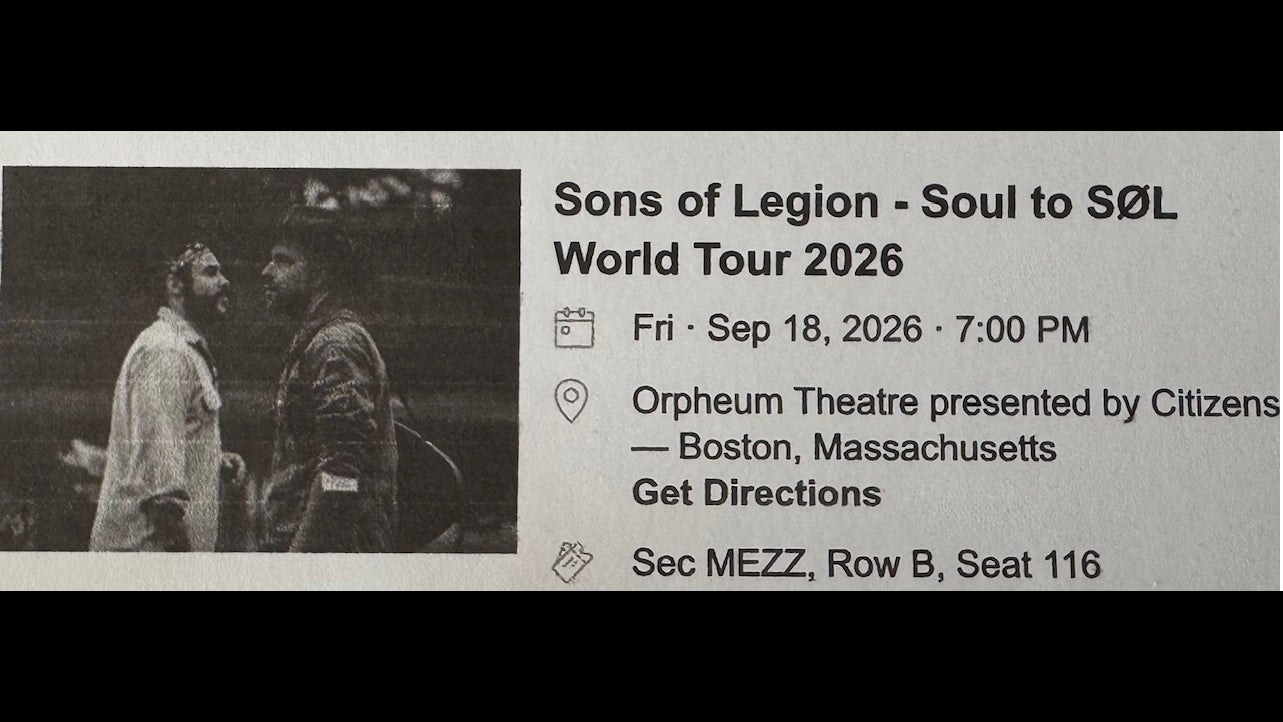 I Went to See 'Sons of Legion' at the Orpheum Theatre and Never Expected This. (I'm Not a Hitman)