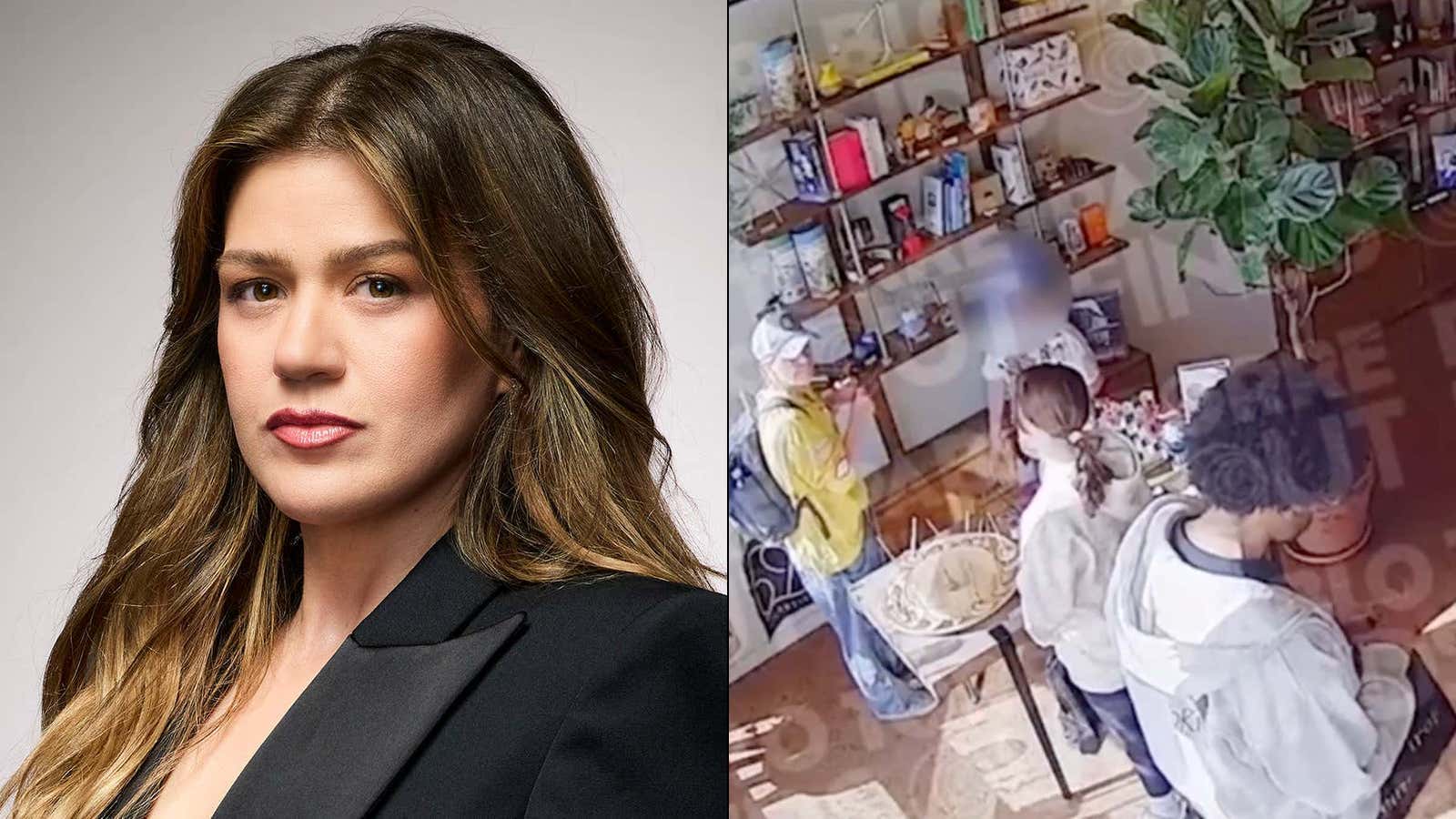 SHOCKER: Kelly Clarkson Might've Overreacted At The Brooklyn Novelty Shop, As Security Footage Of The Animatronic Bird Saga Comes To Light