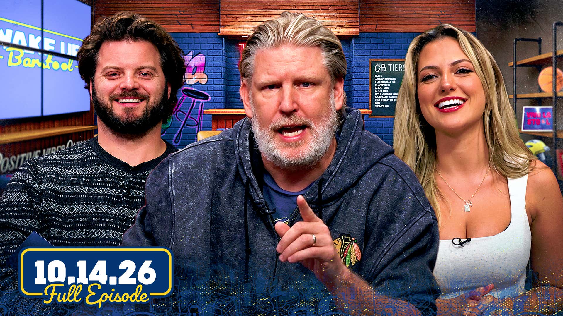 Rays Even ALCS vs Guardians, CFB Week 7 Preview & SEC Bias Debate | Wake Up Barstool Full Episode