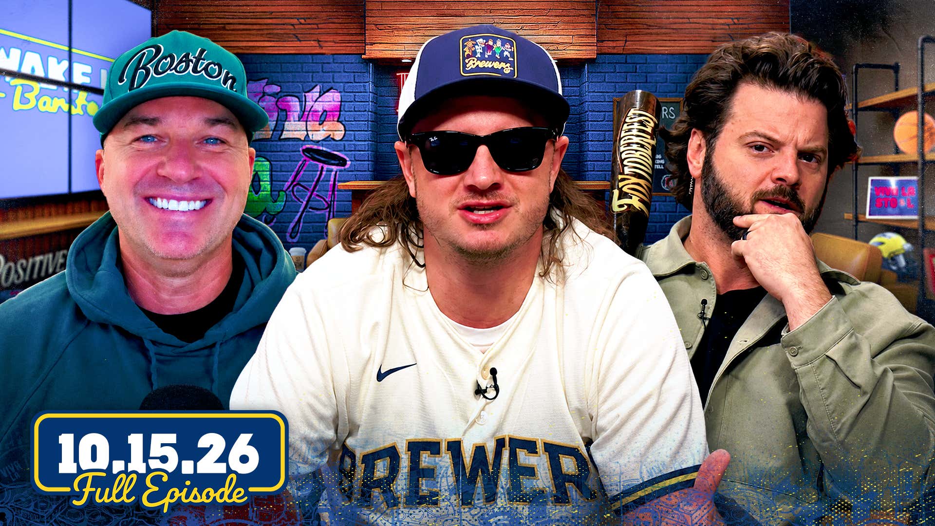Brewers Push Dodgers to Brink, Matt Hasselbeck Previews TNF | Wake Up Barstool Full Episode