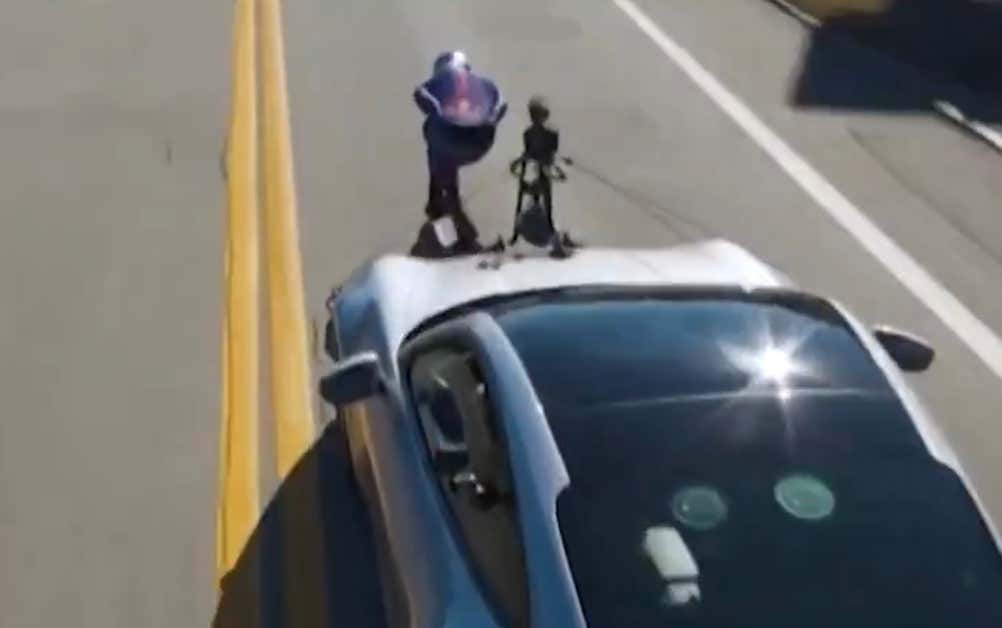 This Insane Person Reached The Insane Speed of 94.34 MPH Going Downhill on a Skateboard