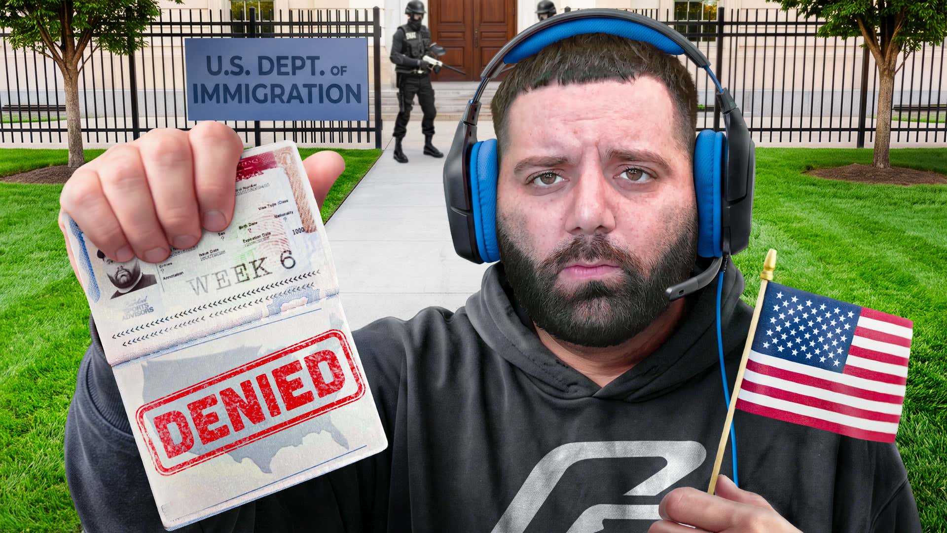 Jerry Tries To Get A U.S. Visa | Barstool Sports Advisors Week 6