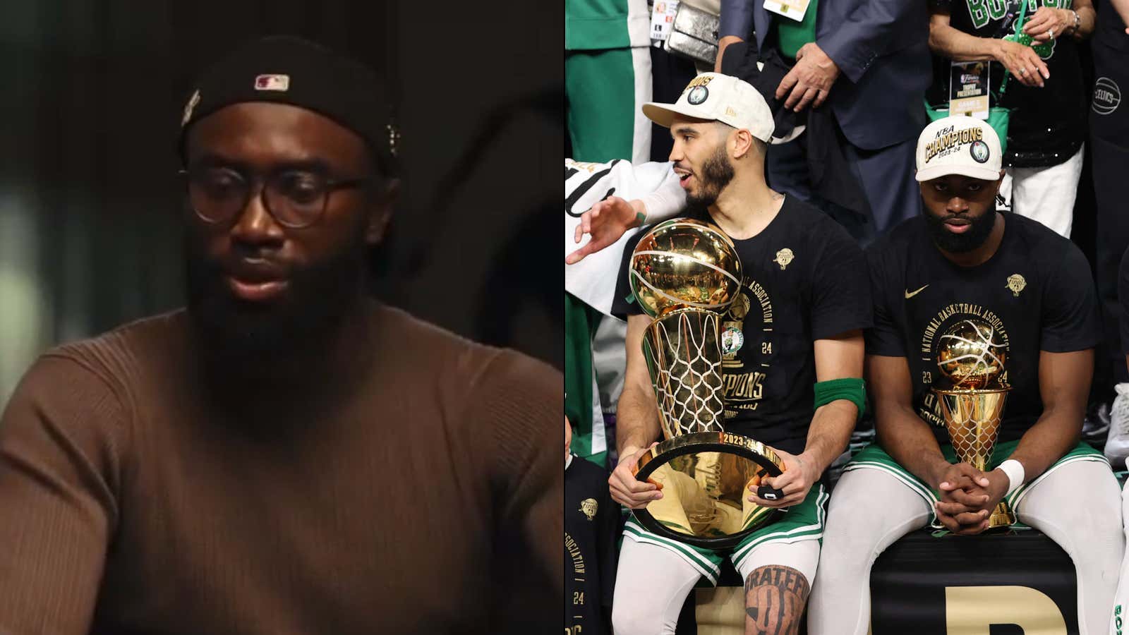 "It Didn't Change No Reaction If Anybody Else Would Have Won. That Don't Always Be The Case When The Shoe Was On The Other Foot." - Jaylen Brown Clearly Took Some More Shots At Jayson Tatum While Talking About His Finals MVP