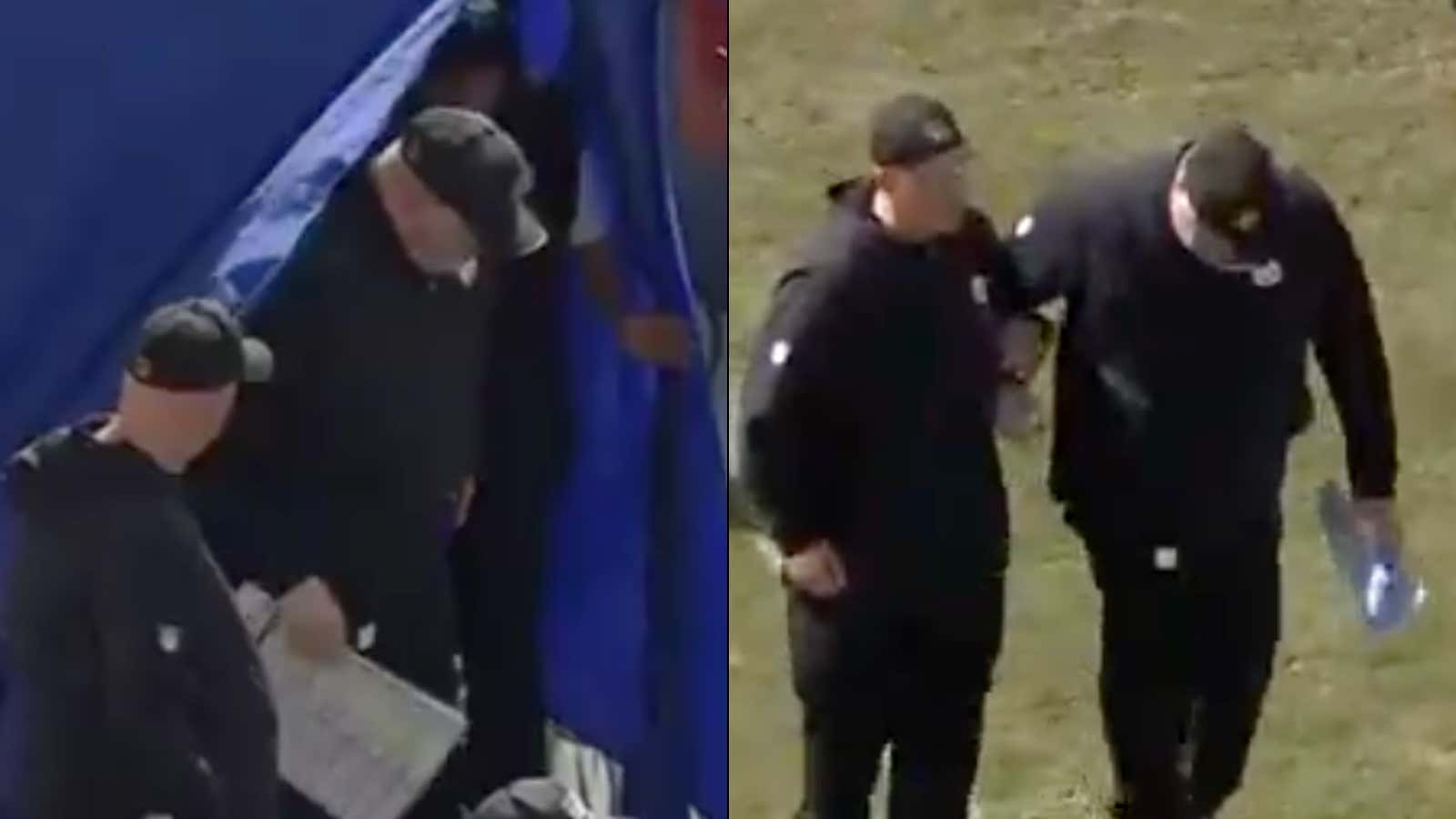 Grit: Mike McCarthy Spent All Of Halftime Inside The Blue Tent (Twisted Ankle), Hated Every Second Of It Because 'It's Really Hot In There'