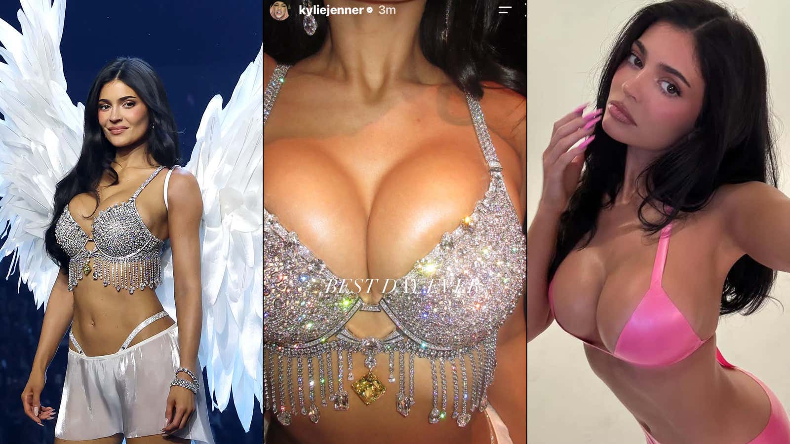 Women Are PISSED That Kylie Jenner Was Allowed To Wear The $50 Million Fantasy Bra From Victoria's Secret Instead Of OG Angels Like Alessandra Ambrosio & Candice Swanepoel? Let's Investigate!