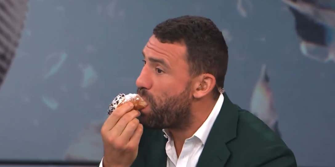 Paul Bissonnette Better Be Prepared To Eat At Least 90 Cannolis If He's Going To Eat One For Every Point Matvei Michkov Scores This Season