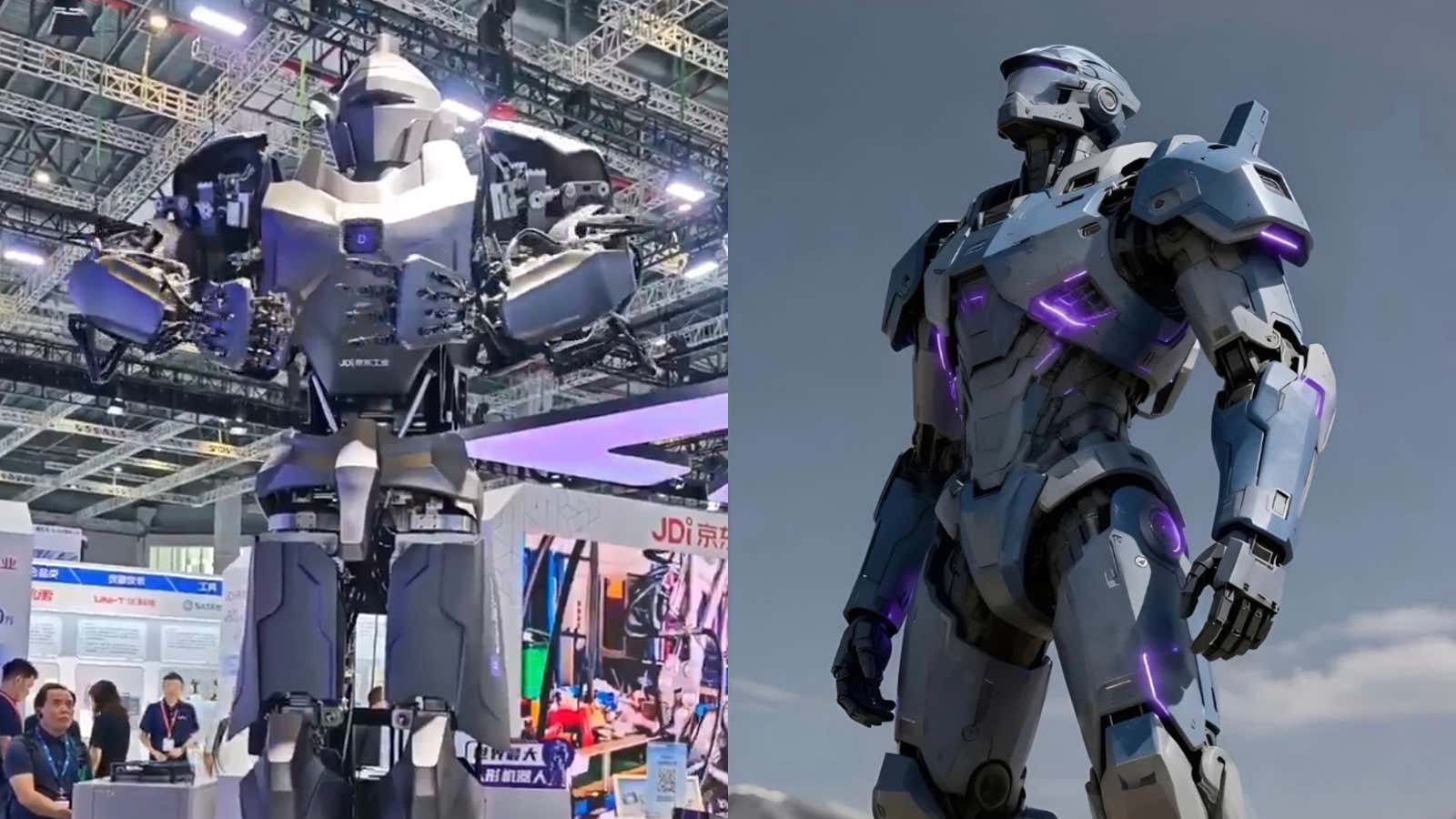 China Built a Giant 13-Foot Terminator Robot and Wants Us to Believe They're Not Trying to Take Over The World