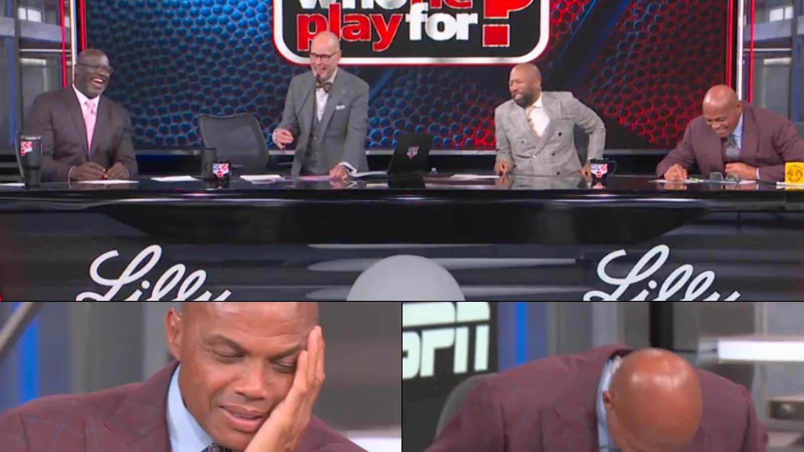 Charles Barkley Guessing What Teams Guys Play For Was The Funniest Segment In TV History Last Night, More Proof He's The Most Entertaining Man Alive
