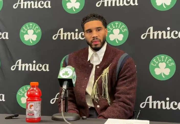 "This Ain't No Fucking Shaq And Kobe. There's No Beef." - Jayson Tatum Had The Perfect Response To Jaylen Brown Calling Him A Liar On Instagram