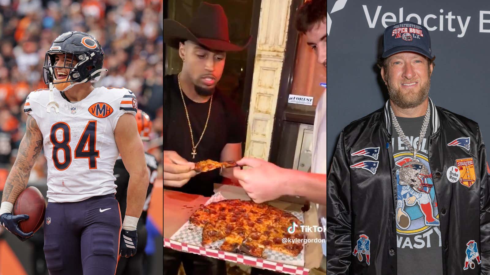 Chicago Bears Players Mocked Dave Portnoy (Small Business Philanthropist) With A "One Bite" Pizza Review After Defeating The Patriots And It's A Disgusting Display Of Arrogance Against The Most Humble Man In The World