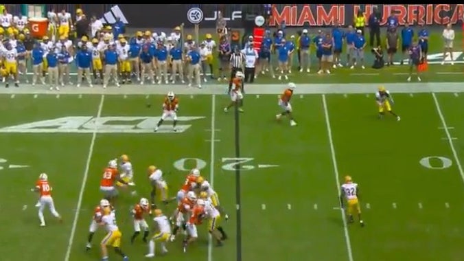 I’m Not A Defensive Coordinator But You Probably Don’t Want To Give Malachi Toney An Advantage Out In The Flats