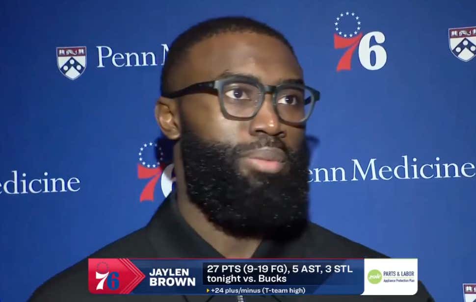 “It’s No Beef, But It Might Be Little Lamb Chops And Some Gravy" - Jaylen Brown Appears To Be Hellbent On Continuing To Try And Beef With Jayson Tatum