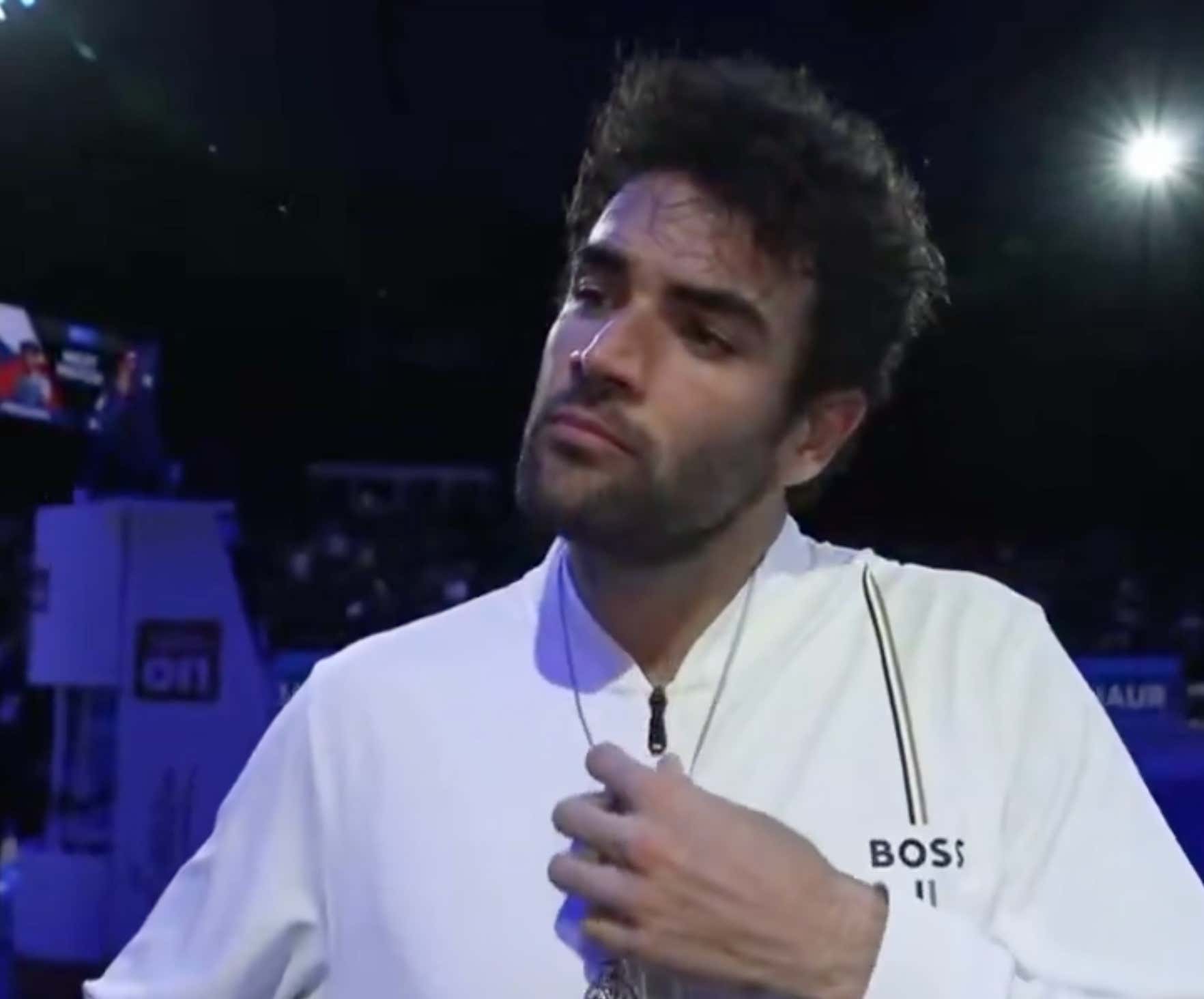 "Is This Live?" - Awkward Interview With Matteo Berrettini Fuels Fire To Alleged Rumors Between His Ex And Fellow Italian Tennis Player Lorenzo Musetti