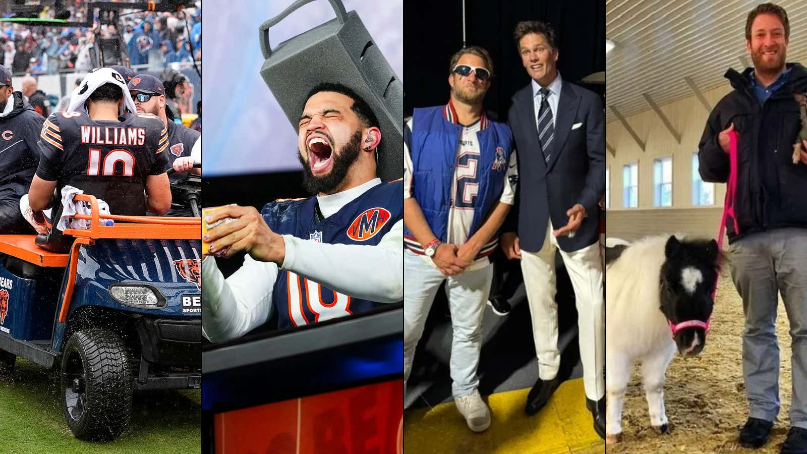 FETISH ALERT: Bears QB Caleb Williams Is Officially OBSESSED With Posting About Dave Portnoy And It's Sad Desperate Stuff From The Alleged Leader Of A NFL Team Barely Clinging Onto 2nd Place