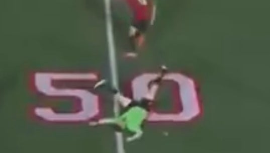 JACKED UP! – High School Soccer Ref Gets Blown Up By Player Who Was NOT HAPPY With The Red Card