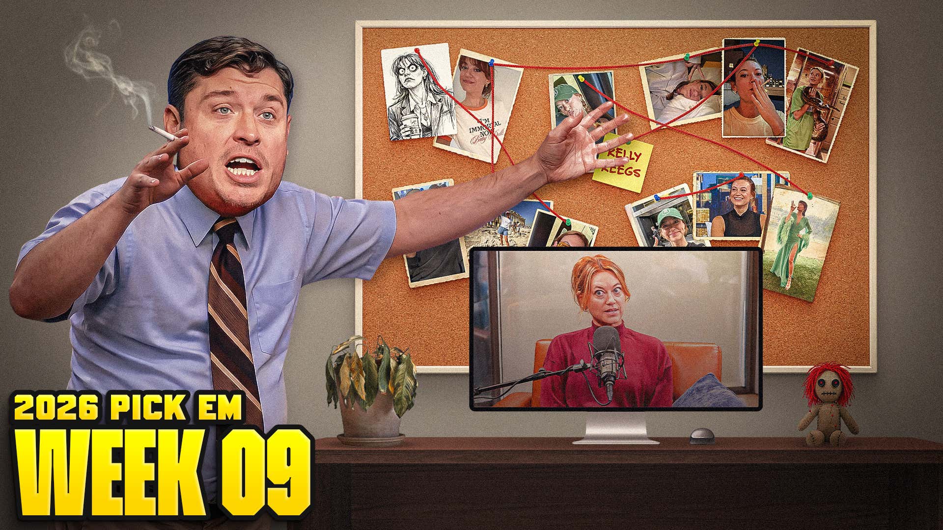Releasing The Bosco Files | Barstool Pick Em - Week 9