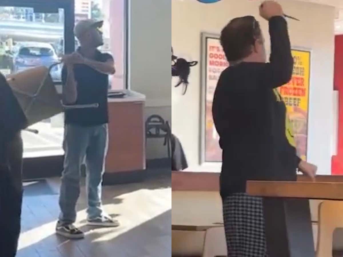 Choose Your Fighter – Knife vs Chair (Multiple Chairs) is One of The Saddest Fights You'll Ever See