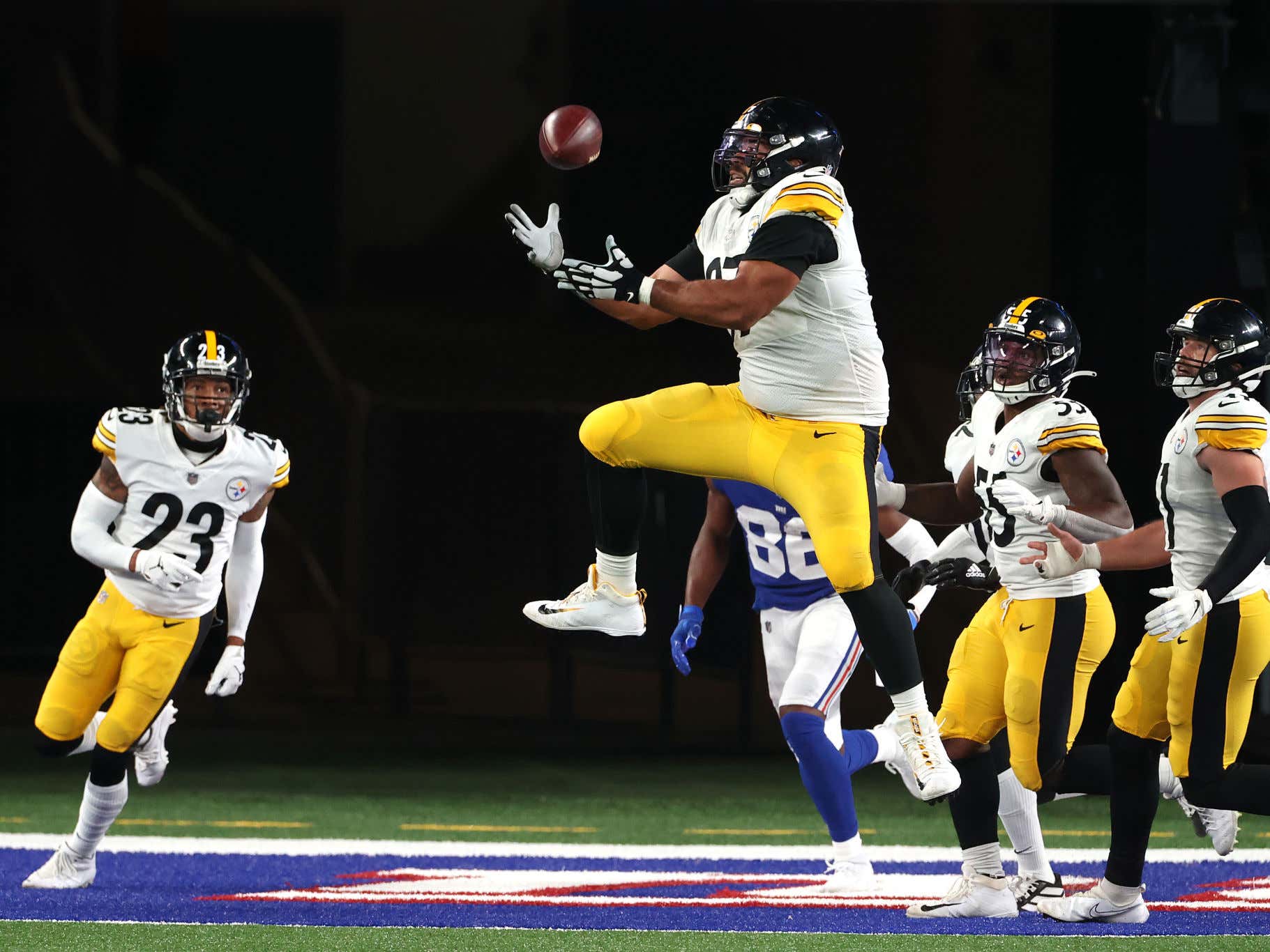 Steelers Game Balls Week 1 vs. Giants Barstool Sports