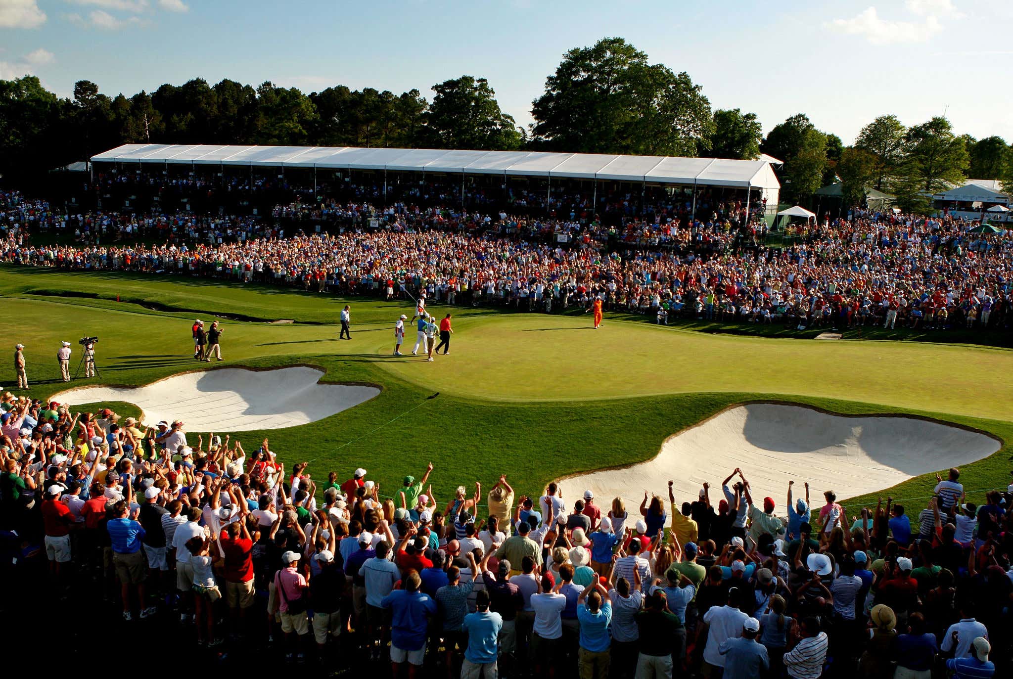 The PGA Tour Is At Quail Hollow For The Wells Fargo Championship