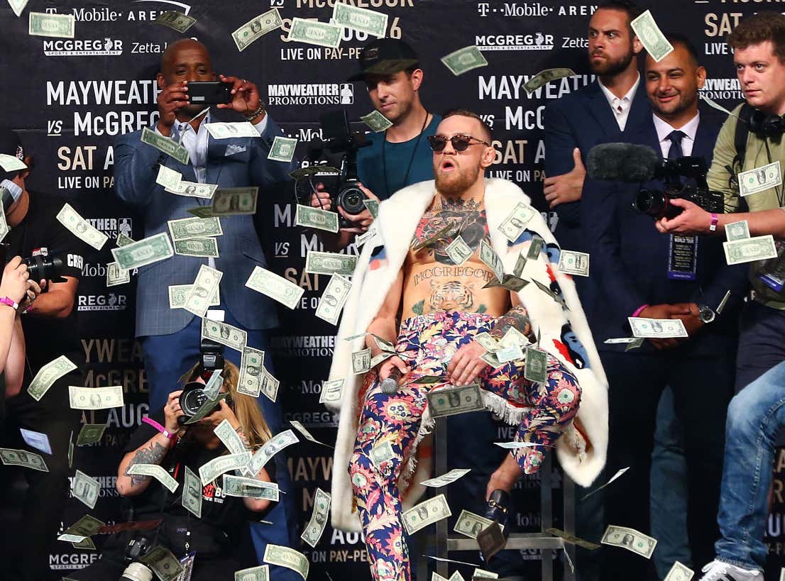 Congrats To Conor McGregor For Topping The Forbes HighestPaid Athletes